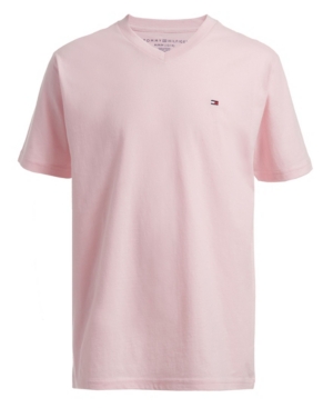Toddler Boys Fashion Flag V-Neck Short Sleeve Tee
