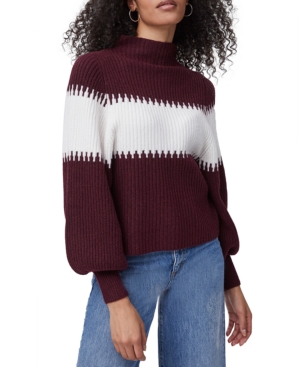 FRENCH CONNECTION SOPHIA KNIT STRIPED SWEATER