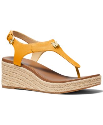 michael michael kors laney thong espadrille sandals