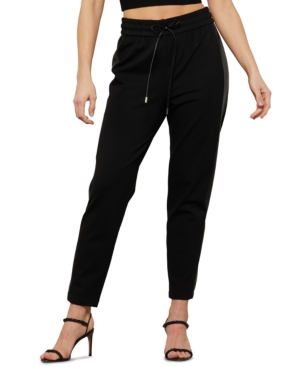 aliceah jogger with striped trim