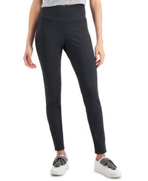 Inc Herringbone Ponte-Knit Leggings Created for Macy's