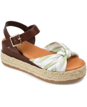 Journee Collection Women's Adriann Espadrille Sandals Women's Shoes