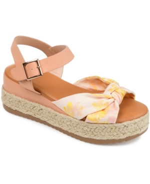 Journee Collection Women's Adriann Espadrille Sandals Women's Shoes