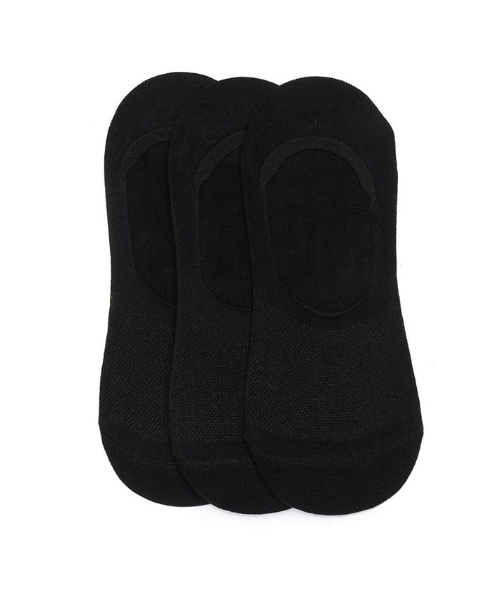 Stems Women's Basic Breathable Odor Resistant Liner Socks, Pack of 3 ...