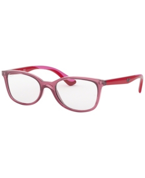 Ray Ban Ray-ban Jr Ry1586 Child Square Eyeglasses In Red
