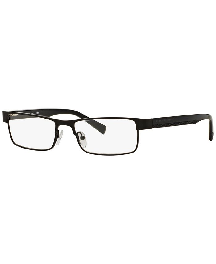A|X Armani Exchange AX1009 Men's Rectangle Eyeglasses - Macy's
