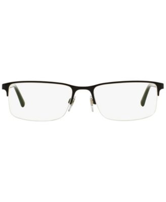 BE1282 Men's Rectangle Eyeglasses