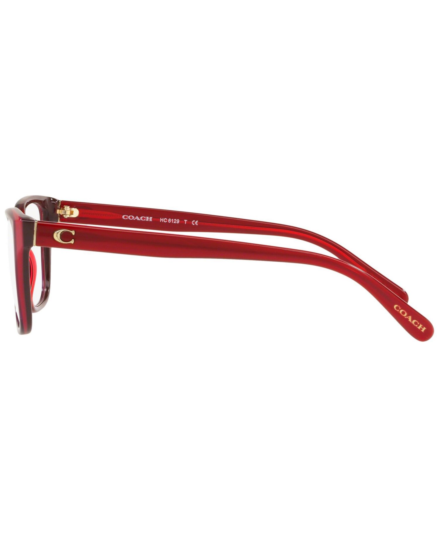 Woman Rectangle Plastic HC6129 Eyeglasses