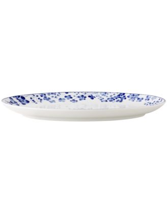 Bloomington Road Oval Platter, 14"