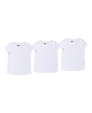 Big Girls Solid Basic Tee Bundle Set of 3