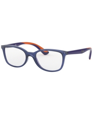 Ray Ban Ray-ban Jr Ry1586 Child Square Eyeglasses In Blue