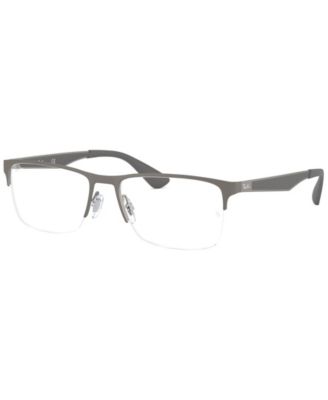 RX6335 Unisex Rectangle Eyeglasses