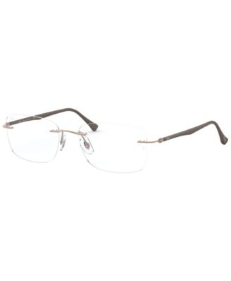 RX8725 Unisex Rectangle Eyeglasses