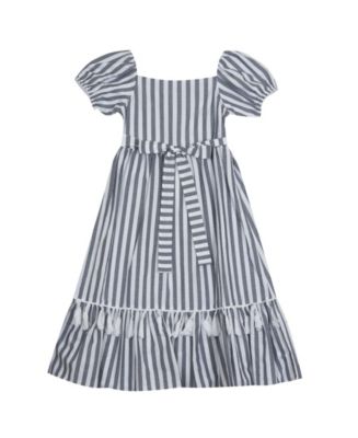 Rare Editions Big Girls Stripe Maxi Dress - Macy's