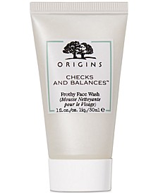 Receive a FREE Checks and Balances face wash with any $35 Origins Purchase