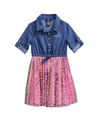 little girl denim tutu dress