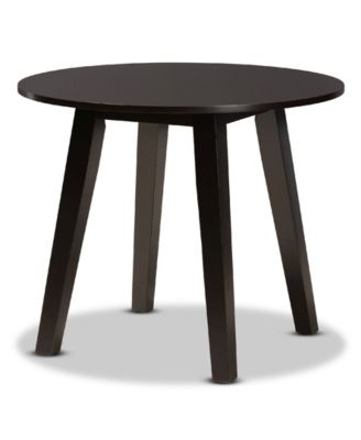 Eliza Modern and Contemporary Fabric Upholstered 5 Piece Dining Set