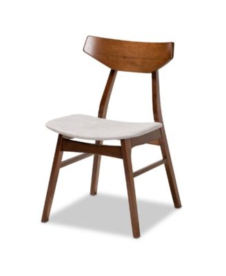 Lois Mid-Century Modern Transitional Fabric Upholstered 5 Piece Dining Set