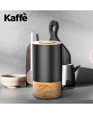 Airtight Round Coffee Storage Container, 12-Oz.