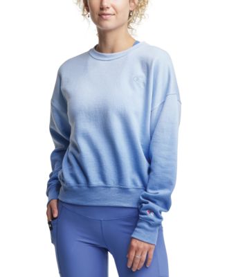 blue ombre sweatshirt