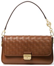 Bradshaw Woven Leather Convertible Shoulder Bag