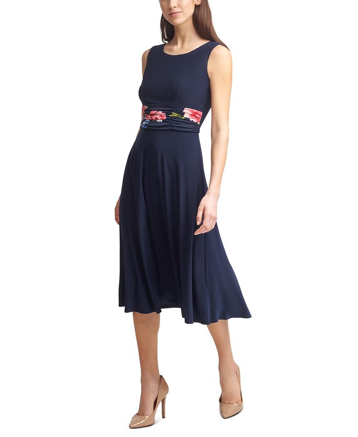 Jessica Howard FloralPrint Jacket Dress Macy's