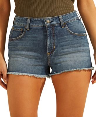 guess jean shorts womens
