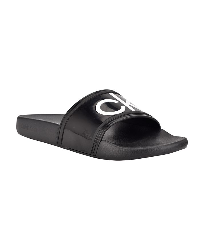 Calvin Klein Men's Austin Casual Slide Sandals - Macy's