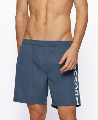 Hugo Boss - Men's Logo-Print Swim Shorts