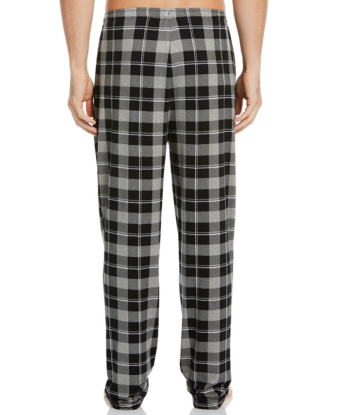 Perry Ellis Portfolio Men's Plaid Knit Pajama Pants - Macy's