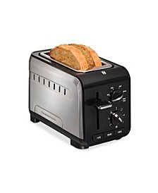 Expert-Toast 2 Slice Toaster, Adjustable Settings and Longer Slot for Artisan Specialty Breads
