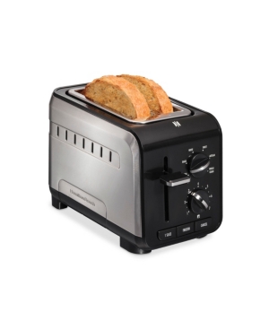 Hamilton Beach Expert-toast 2 Slice Toaster, Adjustable Settings And Longer Slot For Artisan Specialty Breads In Black