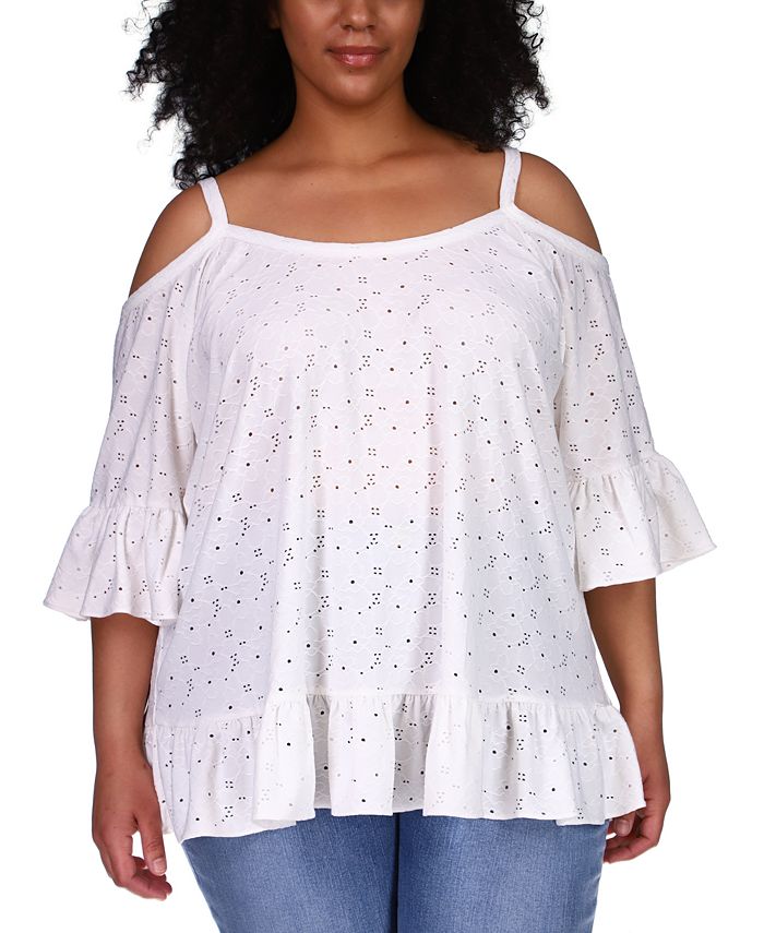 Michael kors sales eyelet top