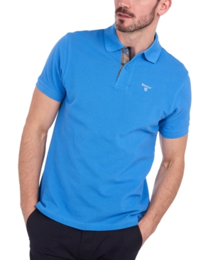 Barbour Men's Tartan Pique Polo