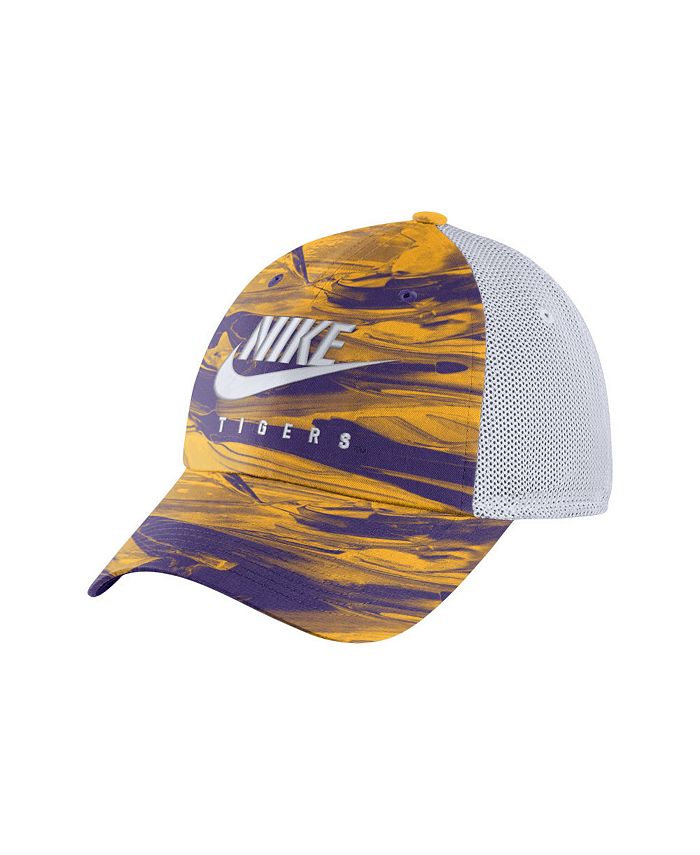 Men's Nike White LSU Tigers Futura Heritage86 Adjustable Hat