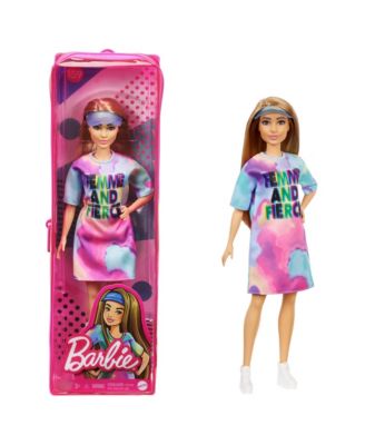 Curvy Tall & Petite Barbie Coral/Peach Doll Stockings for Fashionista Barbie 