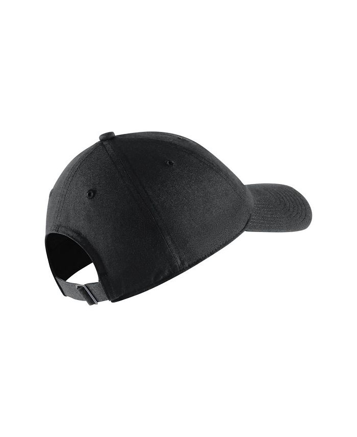 Chicago White Sox Nike Wordmark Heritage 86 Adjustable Hat - Black