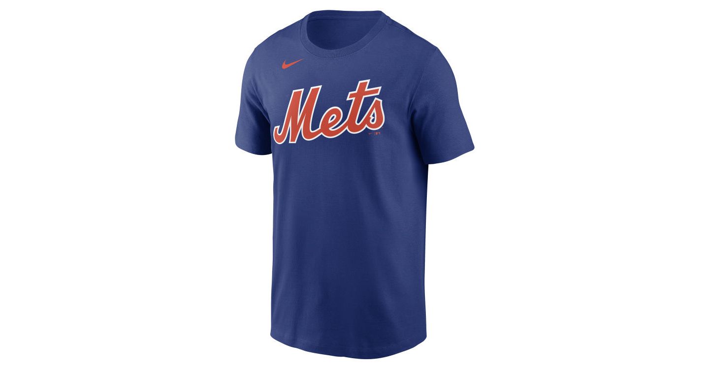 Мужская футболка Nike New York Mets Name and Number Player - Francisco Lindor — фото 2