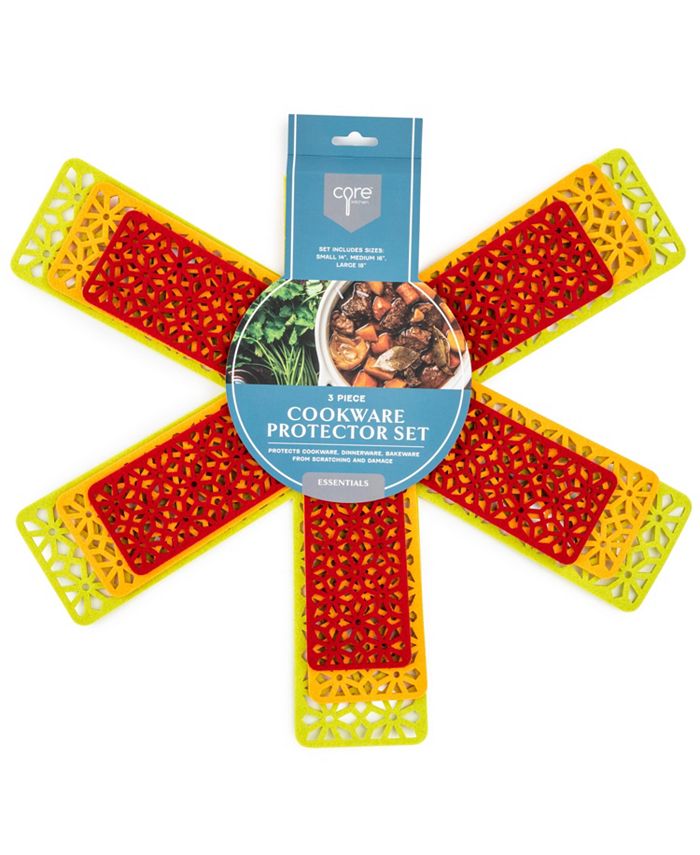 Core Home Felt Cookware Protectors, Set of 3 Macy's