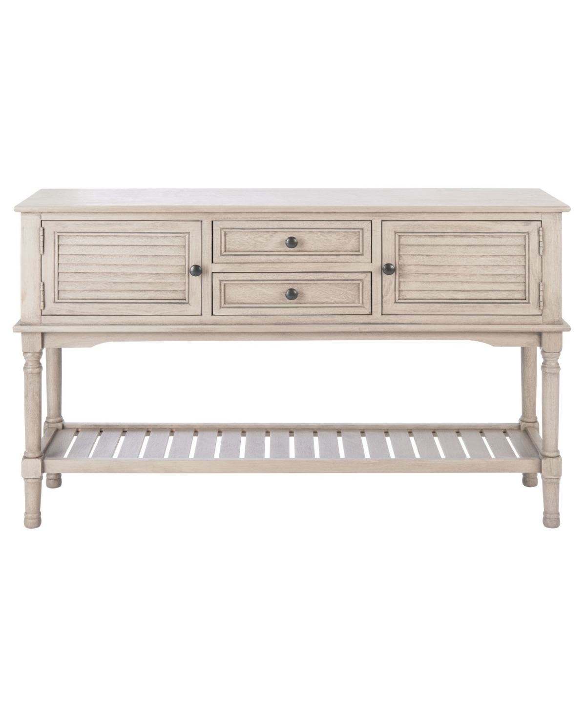 Safavieh Tate 2 Drawer 2 Door Console Table In Beige