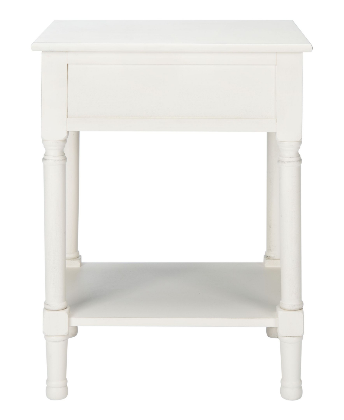 Safavieh Tate 1 Drawer Accent Table In White