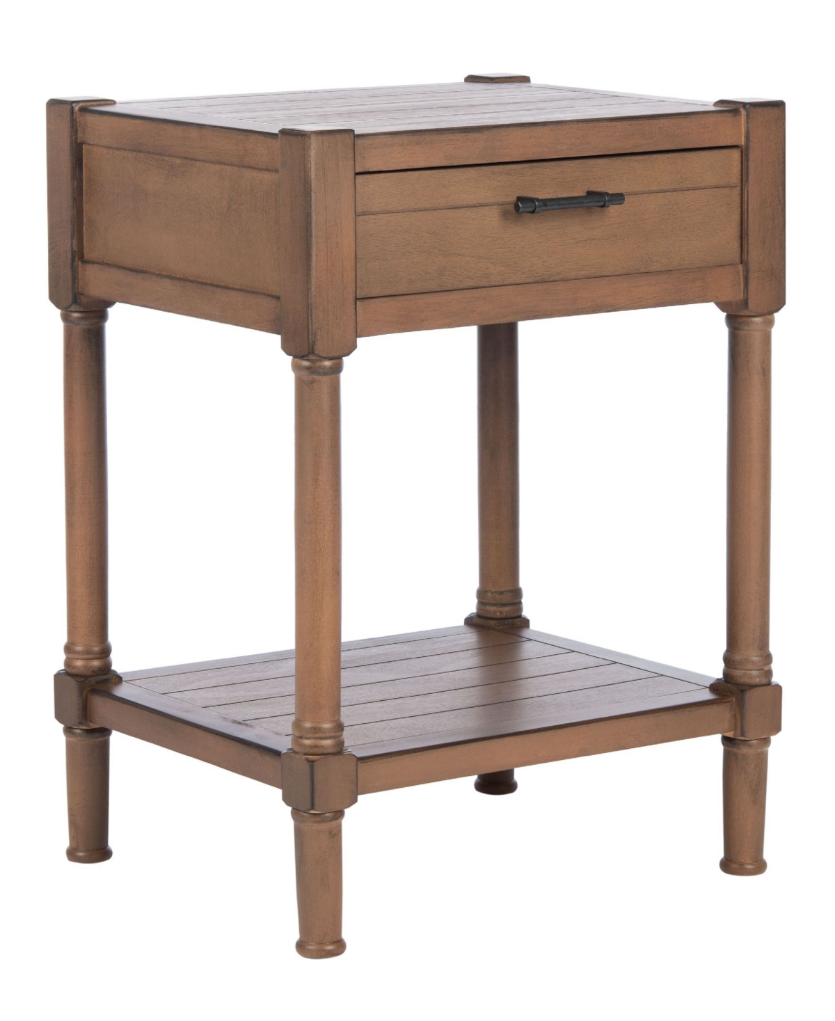 Safavieh Filbert 1 Drawer Accent Table In Brown