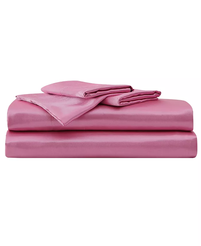 Betsey Johnson CLOSEOUT! Satin 4-Pc. Sheet Set, Full