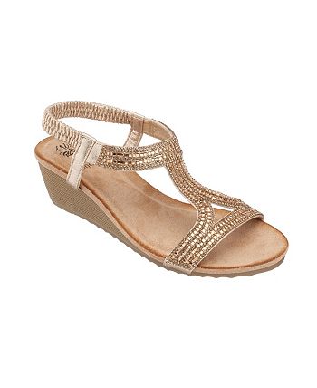 GC Shoes Coretta Wedge Sandal - Macy's