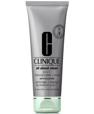 All About Clean™ 2-in-1 Charcoal Face Mask + Scrub, 3.4-oz.