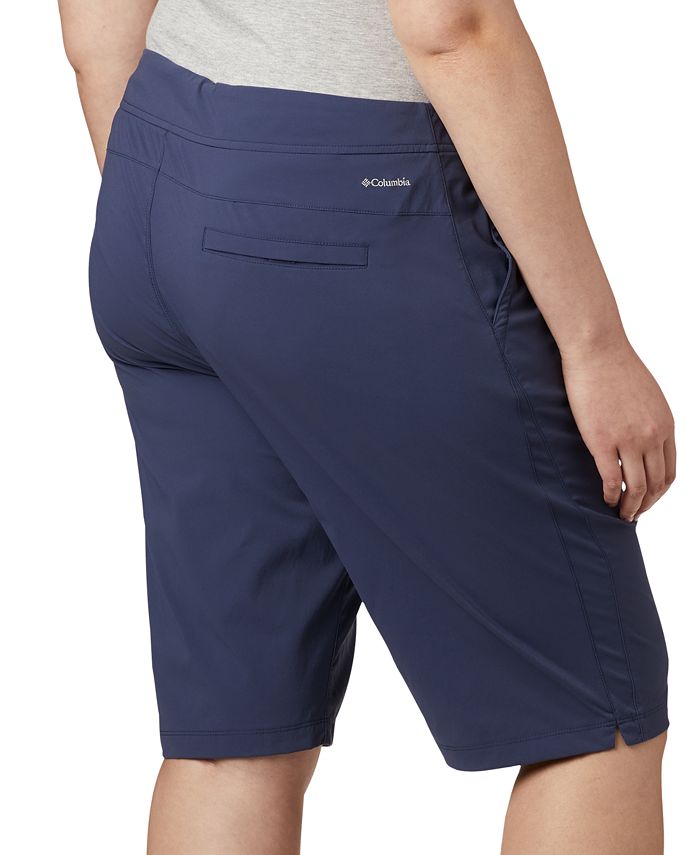 Columbia Plus Size Anytime Outdoor Long Shorts & Reviews - Activewear ...