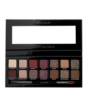 Shop Sigma Beauty Warm Neutrals Eyeshadow Palette