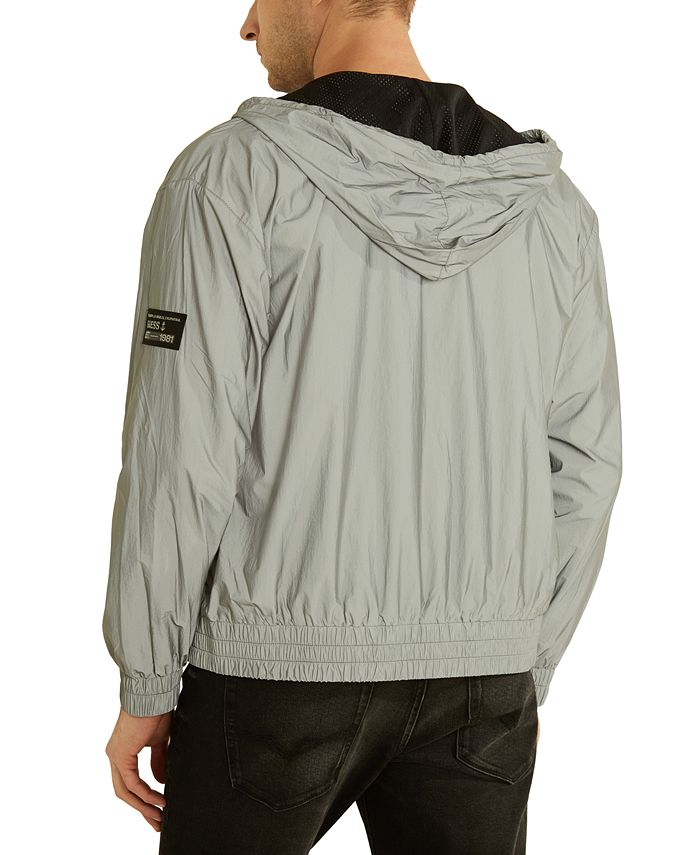 GUESS Men's Reflective Jacket Macy's