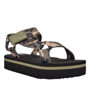Nine West Women's Camping Platform Retro Sandals Women's Shoes