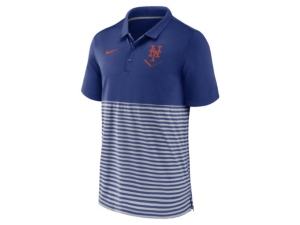 Nike Men's New York Mets Men's Icon Stripe Polo